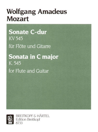 Sonata C-Dur Kv 545 (MOZART WOLFGANG AMADEUS)
