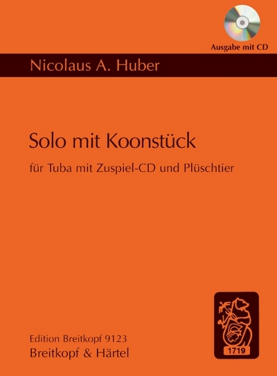 Solo Mit Koonstück (+Cd) (HUBER NICOLAUS A)