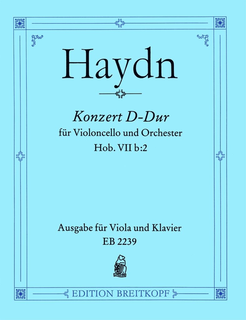 Vc-Konzert D-Dur Hob VIIb:2 (HAYDN FRANZ JOSEF)