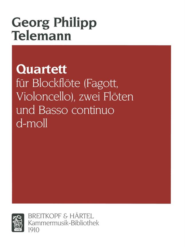 Quartett D-Moll. 1733 II/2 (TELEMANN GEORG PHILIPP)