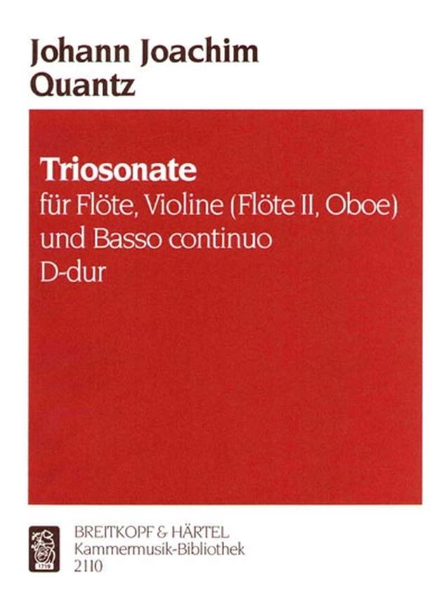 Triosonate D-Dur (QUANTZ JOHANN JOACHIM)