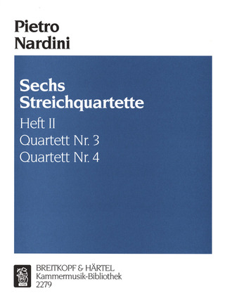 6 Streichquartette Heft 2 (NARDINI PIETRO)