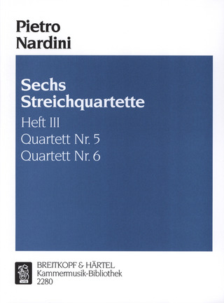 6 Streichquartette Heft 3 (NARDINI PIETRO)