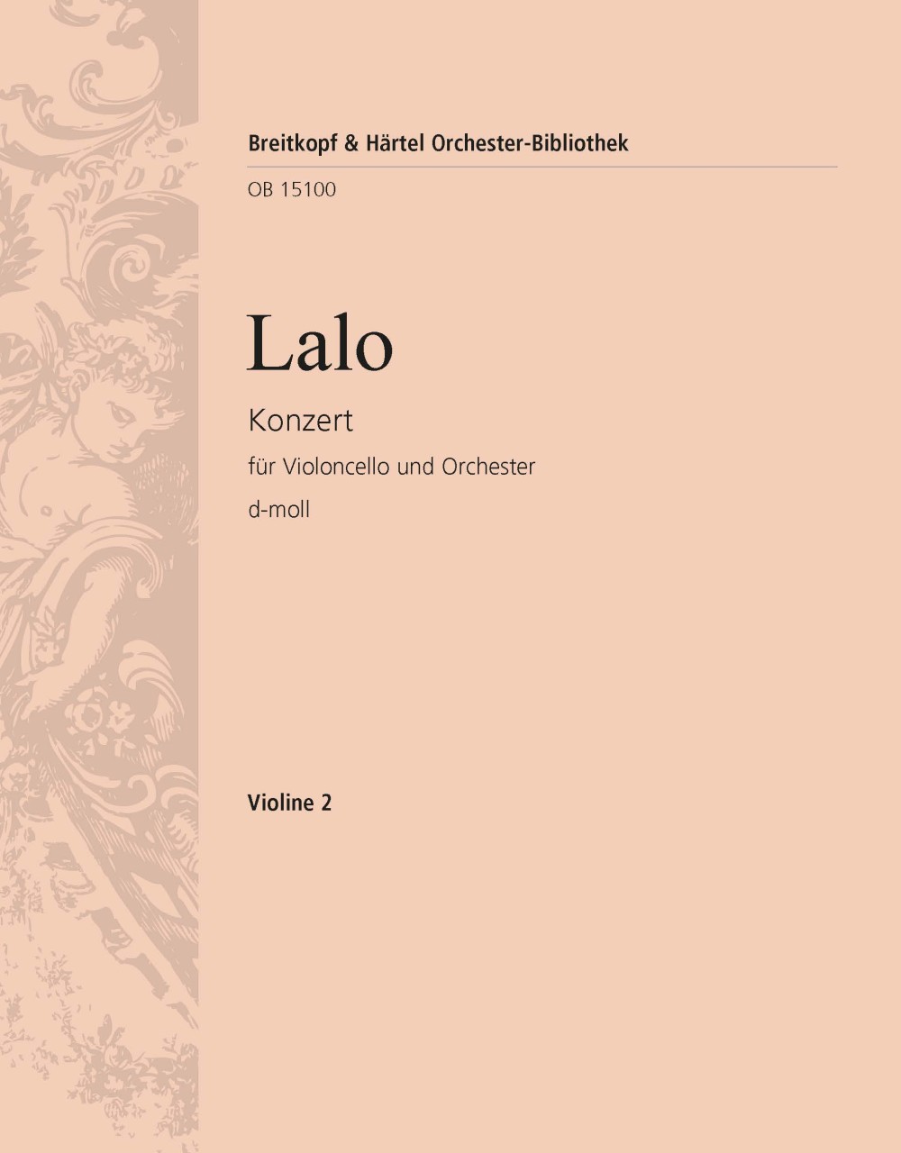 Konzert Für Violoncello Und Orchester D-Moll
