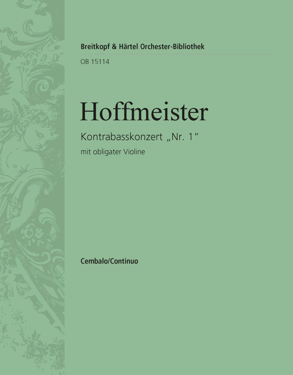 Kontrabasskonzert Nr. 1 D-Dur (HOFFMEISTER FRANZ ANTON)