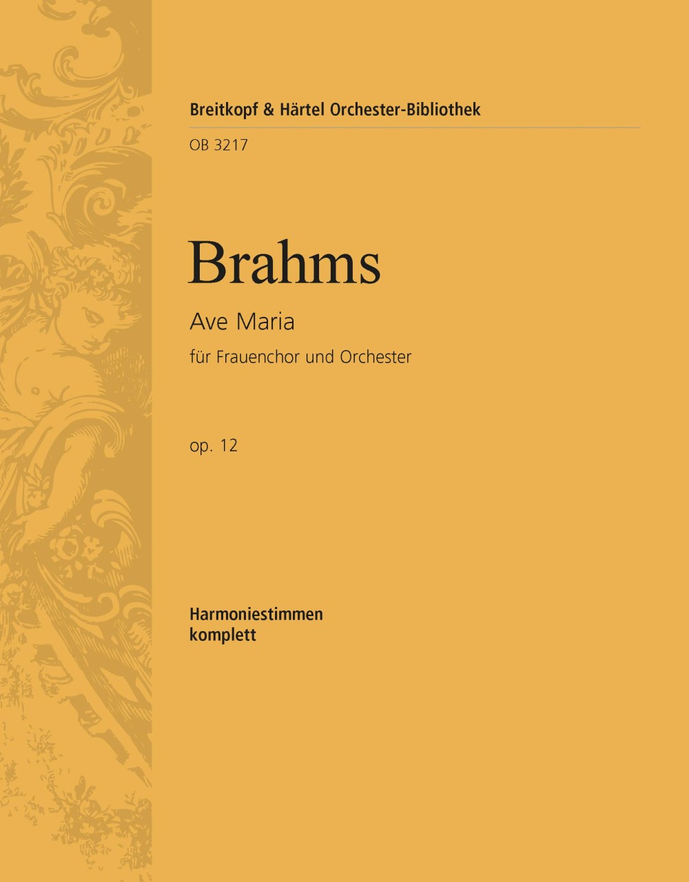Ave Maria Op. 12 (BRAHMS JOHANNES)