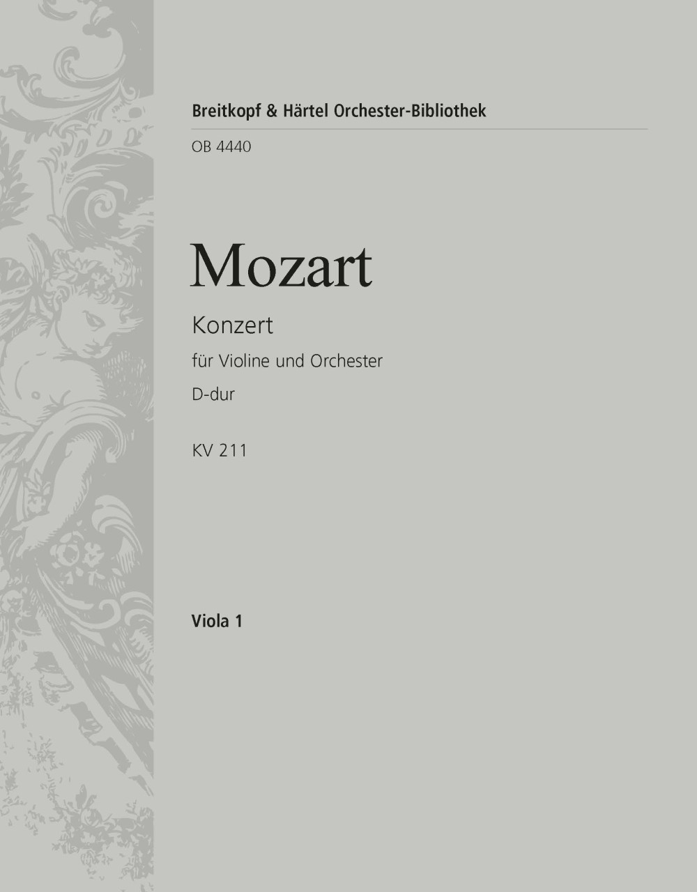 Violinkonzert 2 D-Dur Kv 211