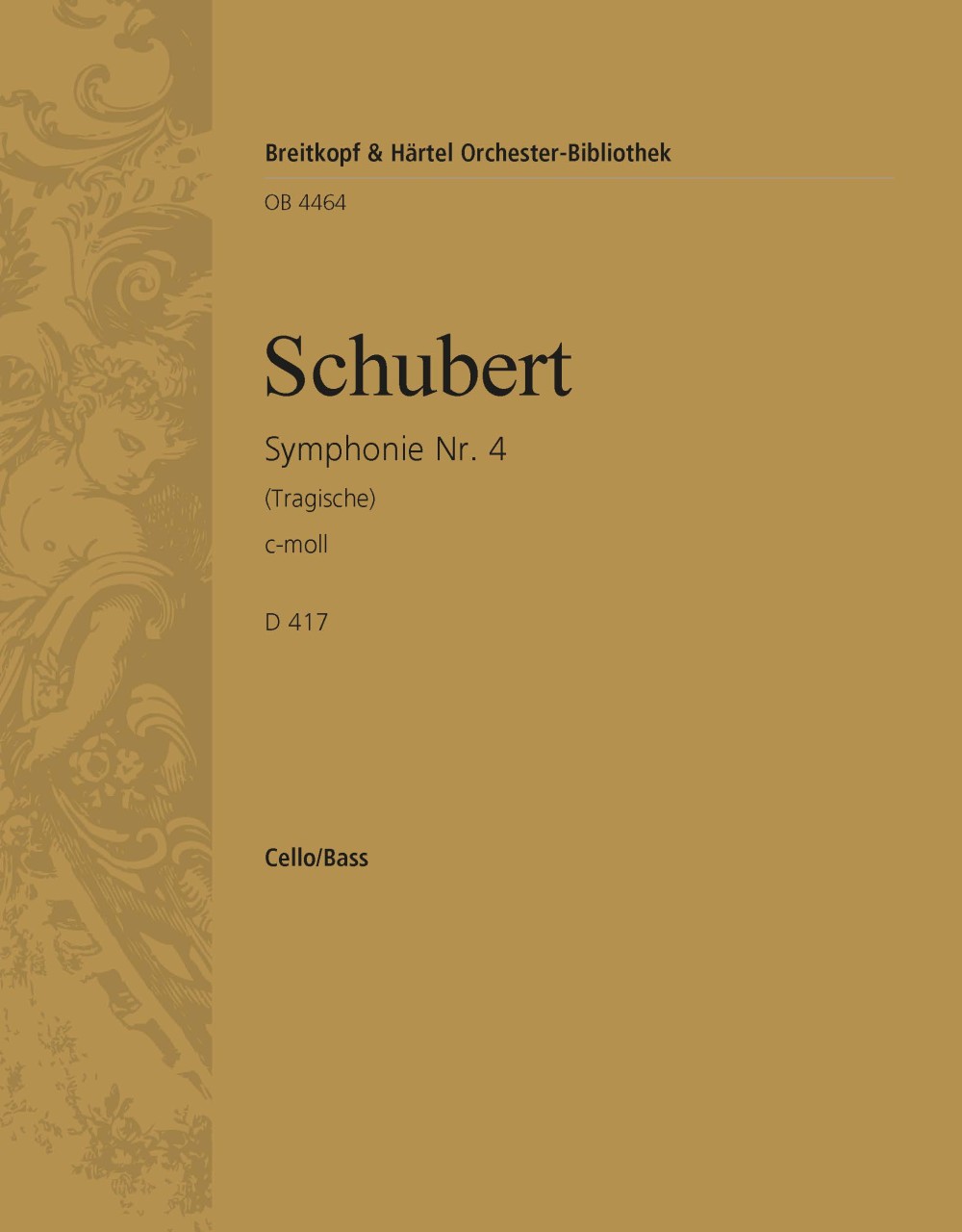 Symphonie Nr. 4 C-Moll D 417 (SCHUBERT FRANZ)