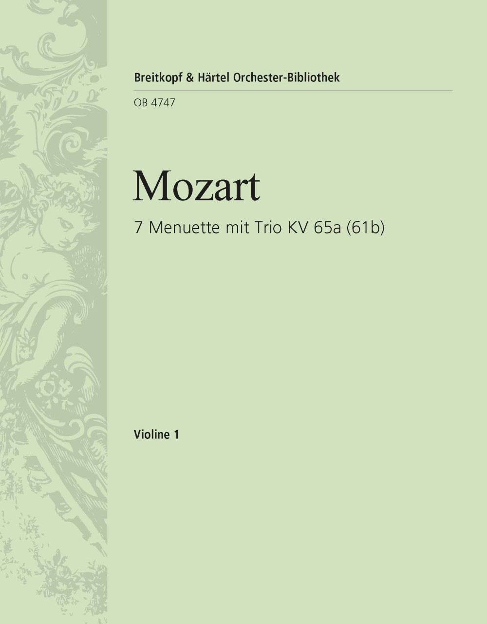 7 Menuette Mit Trio KV 65A