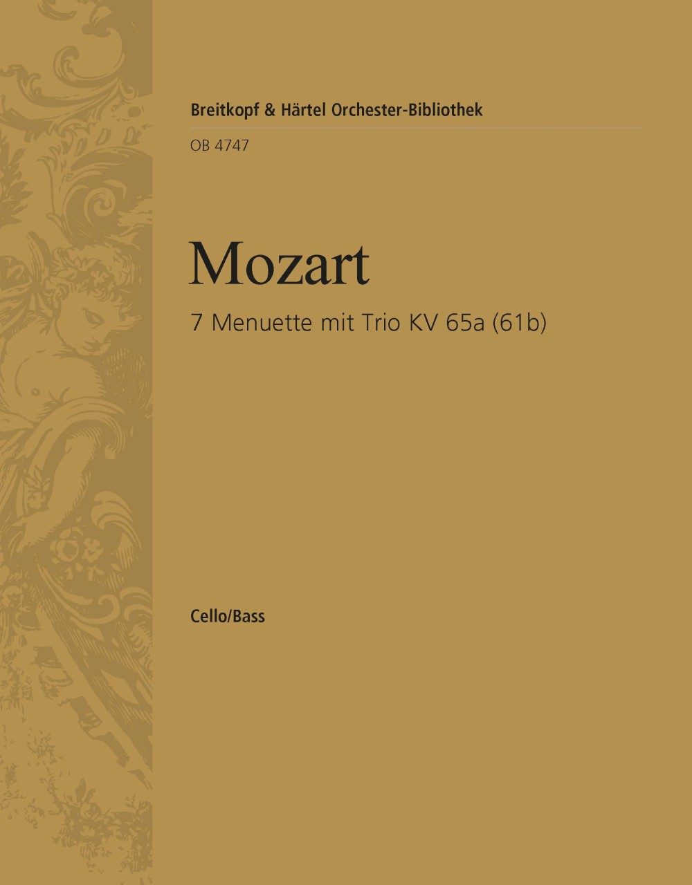 7 Menuette Mit Trio KV 65A