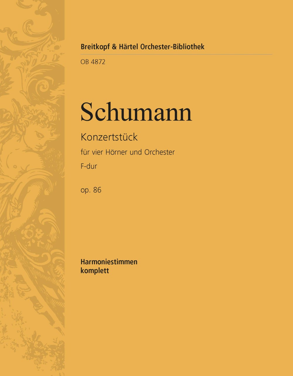 Konzertstück F-Dur Op. 86 (SCHUMANN ROBERT)