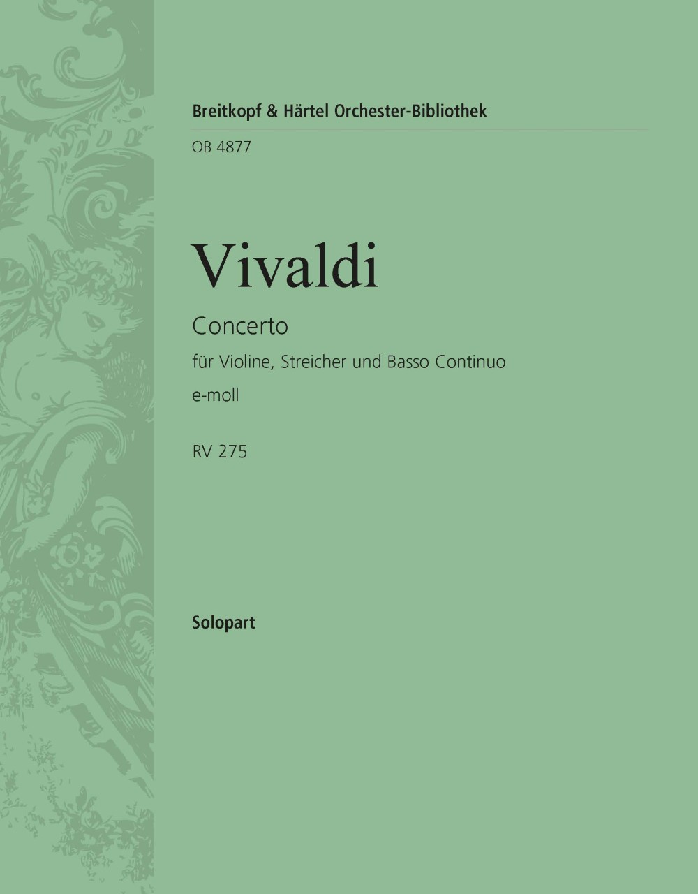 Concerto E-Moll Rv 275 (VIVALDI ANTONIO)