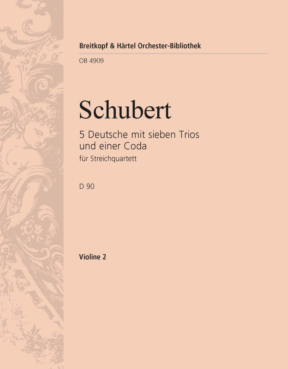 5 Deutsche Mit 7 Trios D 90 (SCHUBERT FRANZ)