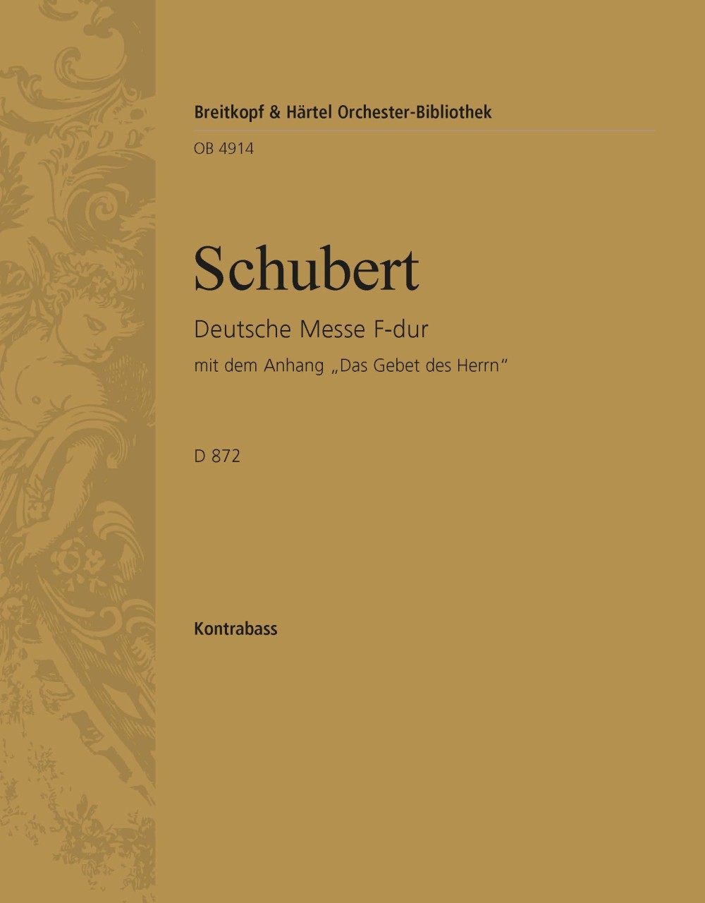 Deutsche Messe D 872 (SCHUBERT FRANZ)