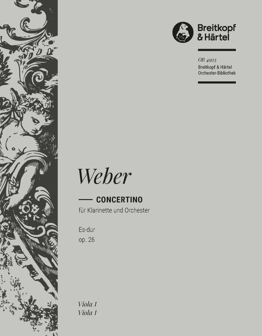 Concertino Es-Dur Op. 26 (WEBER CARL MARIA VON)