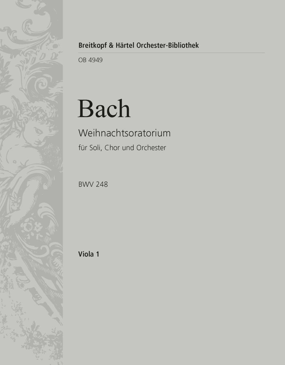 Weihnachts-Oratorium Bwv 248 (L'oratorio de Noël) (BACH JOHANN SEBASTIAN)