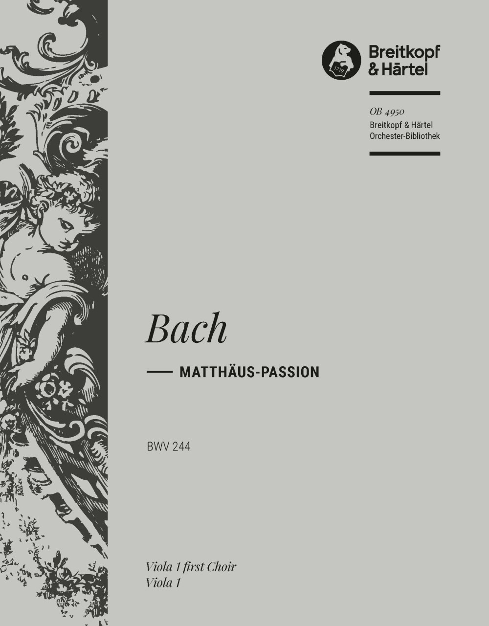 Matthäus-Passion Bwv 244 (BACH JOHANN SEBASTIAN)