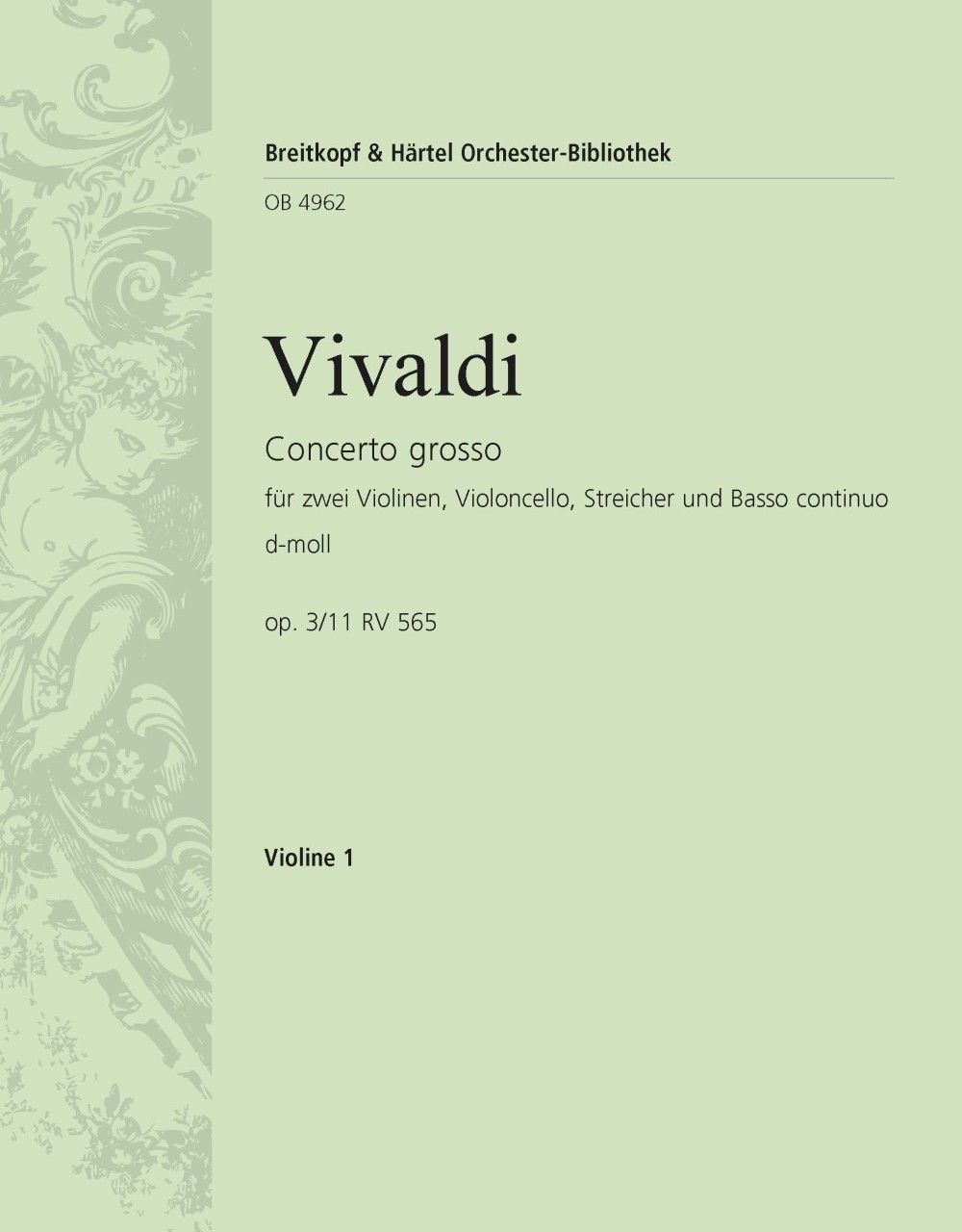 Concerto Grosso D-Moll Op. 3/11 (VIVALDI ANTONIO)