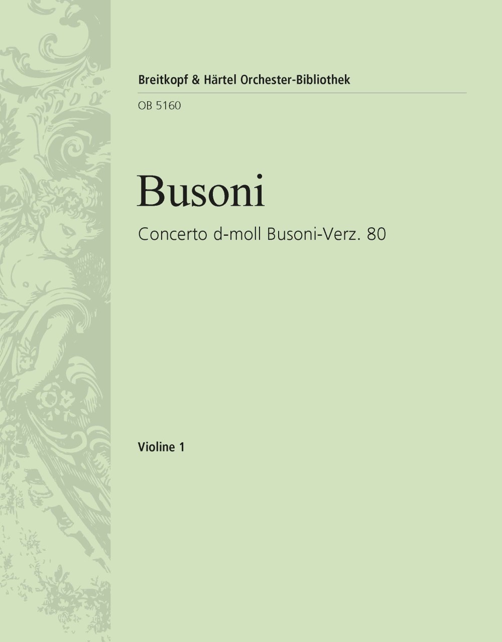 Concerto D-Moll Busoni-Ver. 80