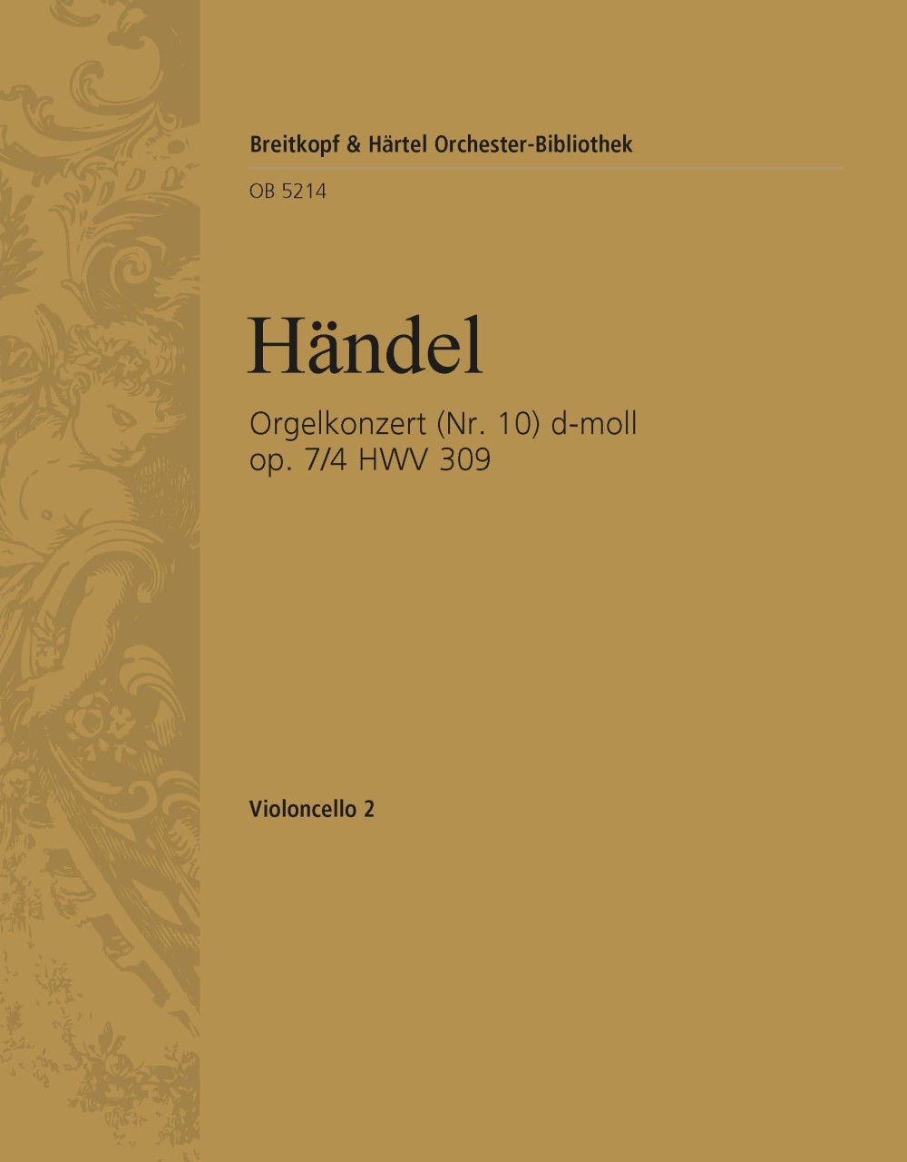 Orgelkonz.D-Moll Op. 7/4 Hwv309