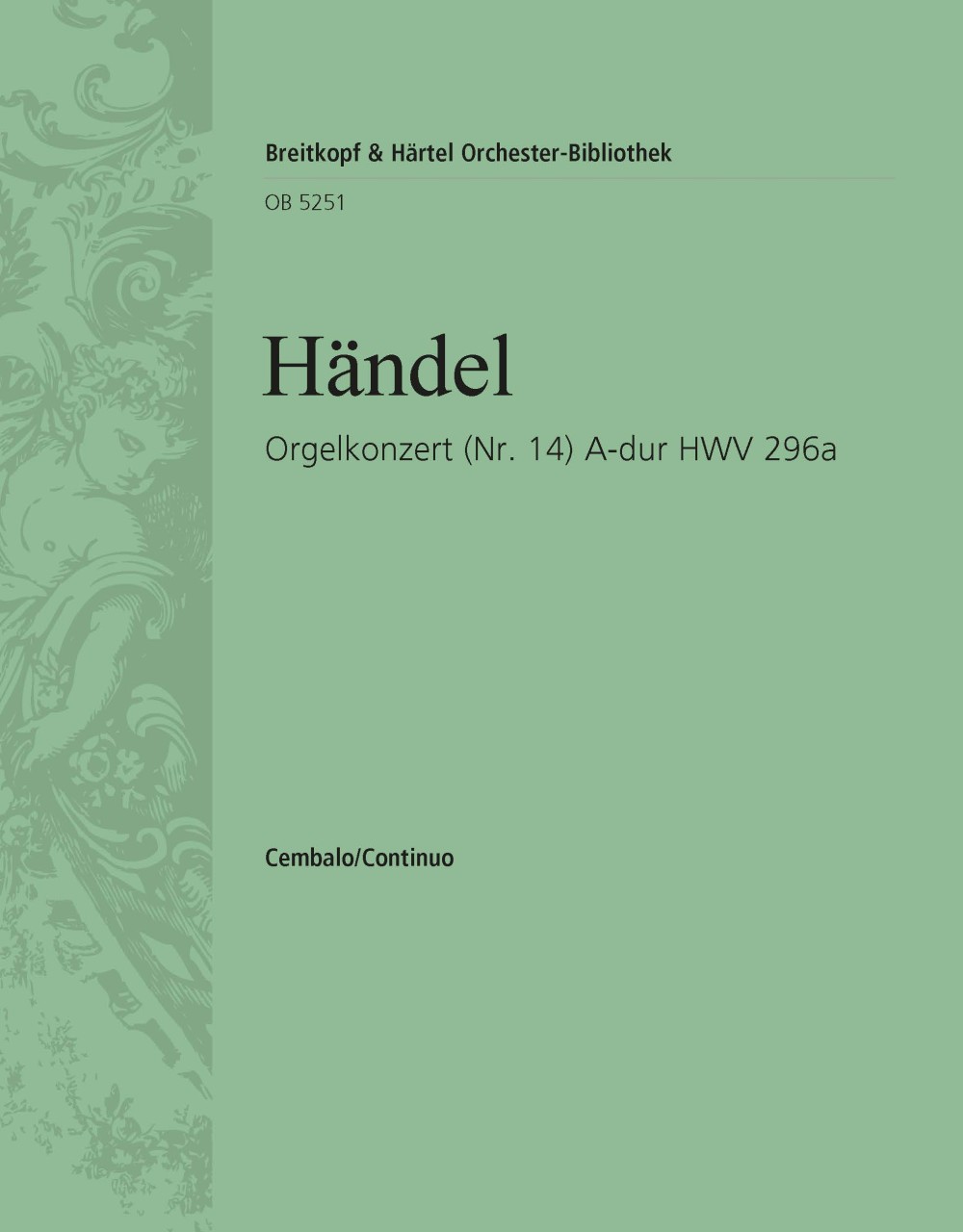 Orgelkonz. A-Dur (Nr.14) Hwv296