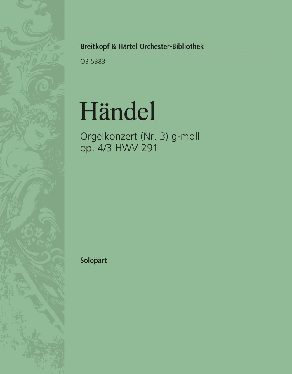 Orgelkonzert Op. 4/3 Hwv 291