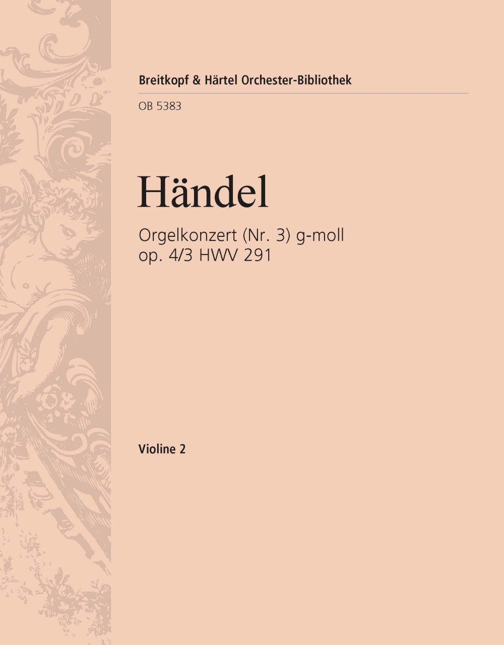 Orgelkonzert Op. 4/3 Hwv 291