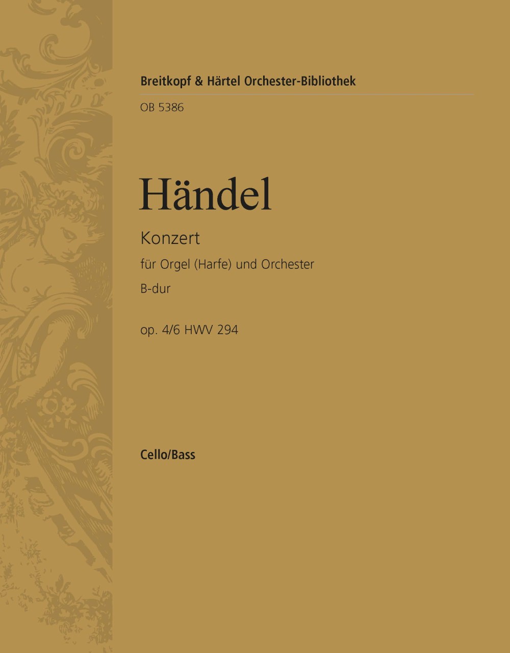 Orgelkonz. B-Dur Op. 4/6 Hwv294