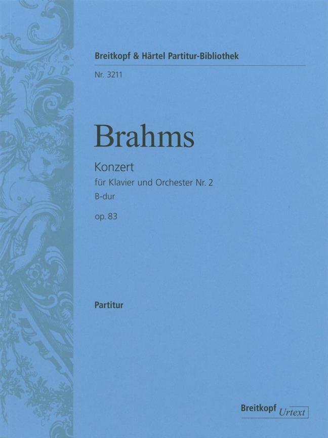 Klavierkonzert 2 B-Dur Op. 83 (BRAHMS JOHANNES)