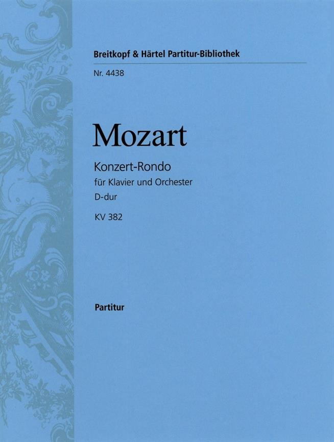 Konzert-Rondo D-Dur Kv 382 (MOZART WOLFGANG AMADEUS)