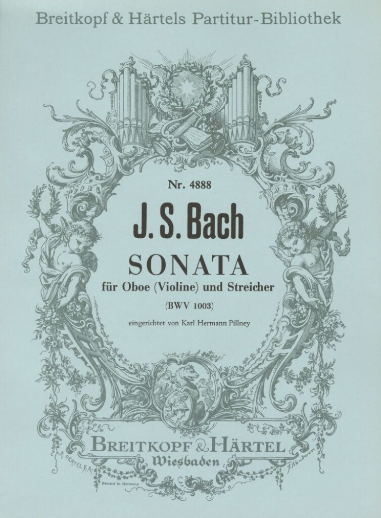 Sonate A-Moll Nach Bwv964+1003