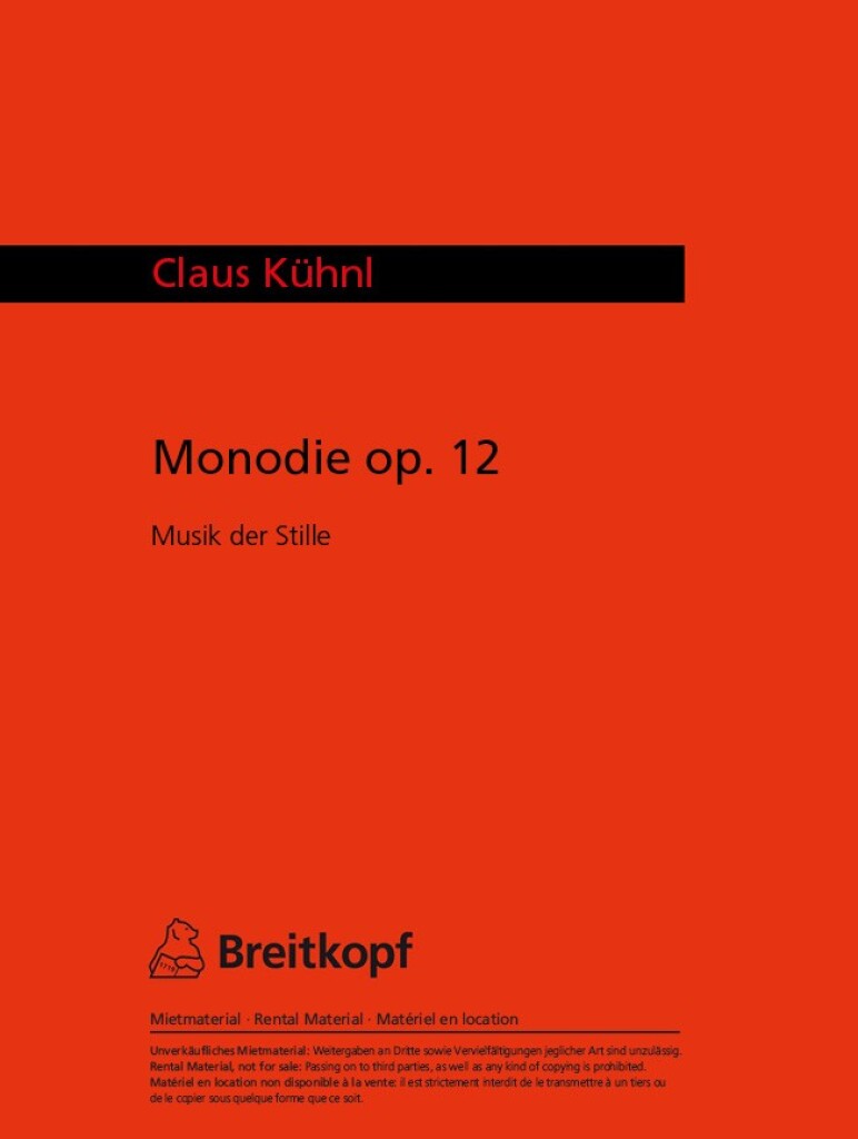 Monodie Op. 12