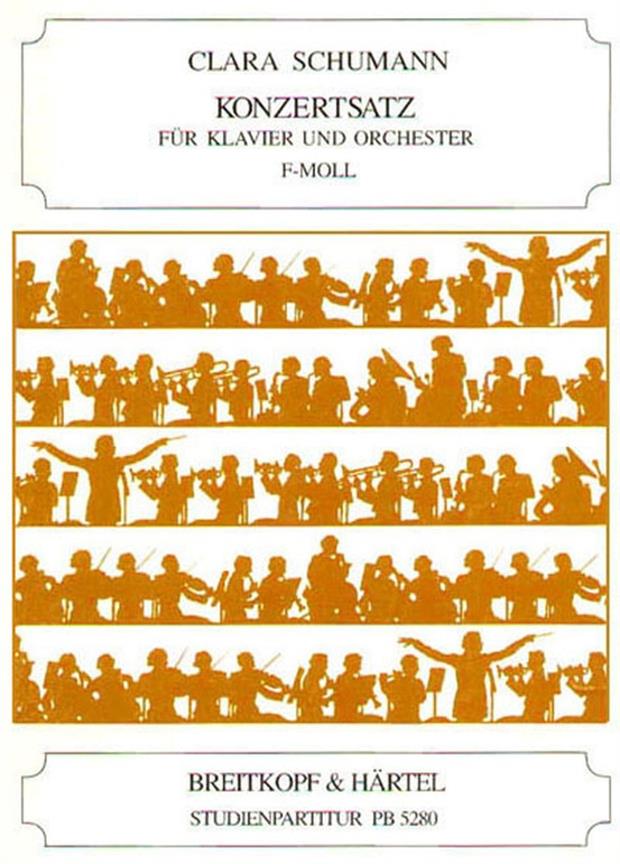 Konzertsatz F-Moll (SCHUMANN CLARA)