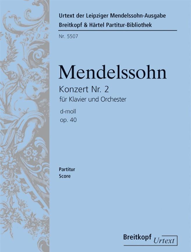 Klavierkonzert Nr. 2 Op. 40 (MENDELSSOHN-BARTHOLDY FELIX)