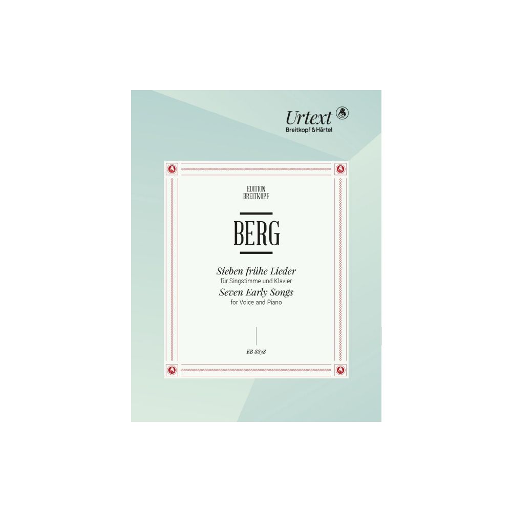 7 fr�he Lieder (BERG ALBAN)
