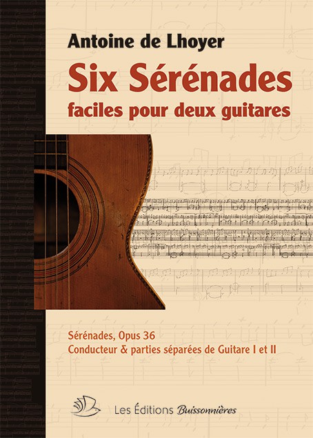 6 Serenades Faciles Pour 2 Guitares