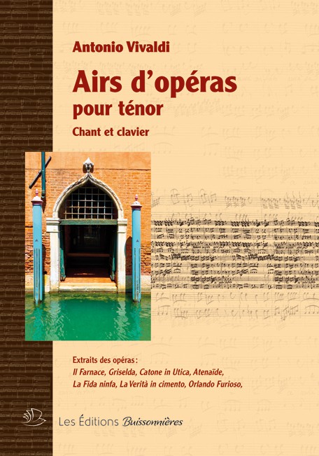 AIRS D'OPÉRAS POUR TÉNOR (VIVALDI ANTONIO)