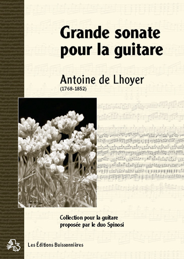 Grande sonate op12 (LHOYER ANTOINE DE) (LHOYER ANTOINE DE)