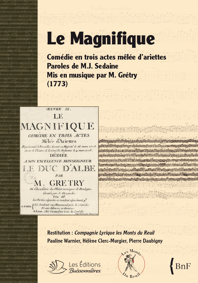 Le Magnifique (GRETRY ANDRE-ERNEST-MODESTE) (GRETRY ANDRE-ERNEST-MODESTE)