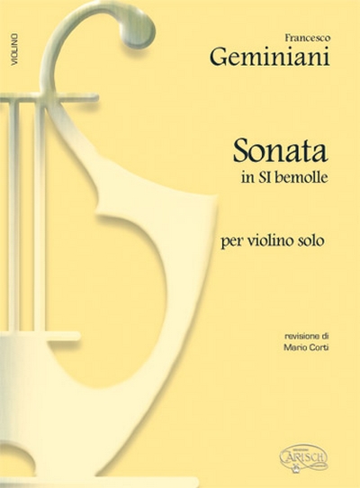 Sonata In Si Bem Magg (GEMINIANI FRANCESCO SAVERIO)