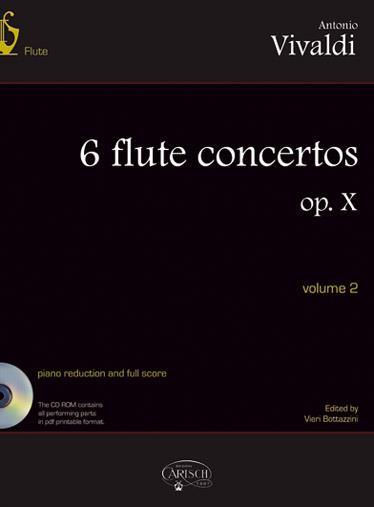 Flûte Concertos Op. X V.2+Cd (VIVALDI ANTONIO)