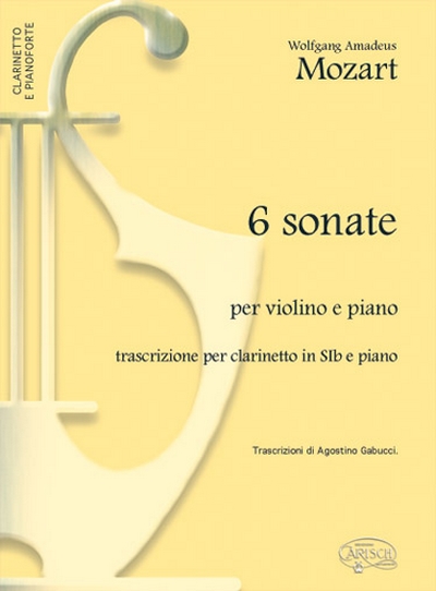 6 Sonate (Gabucci) (MOZART WOLFGANG AMADEUS)