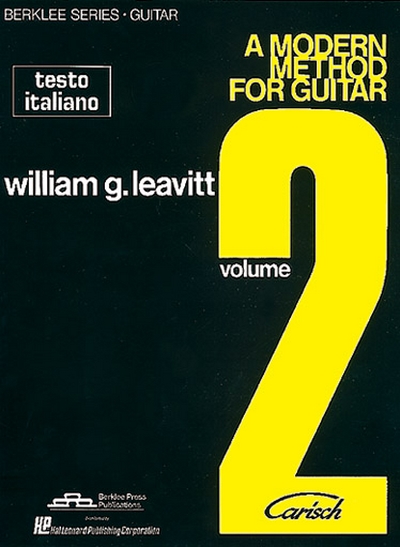 Modern Method Guitare 2 Italiano (LEAVITT WILLIAM)