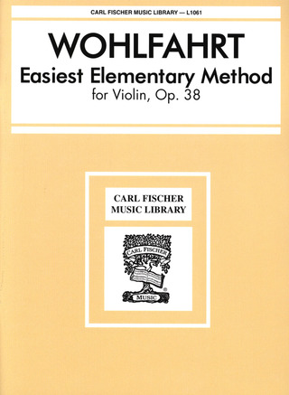 Easiest Elementary Method Op. 38