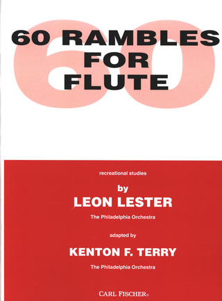 60 Rambles For Flûte