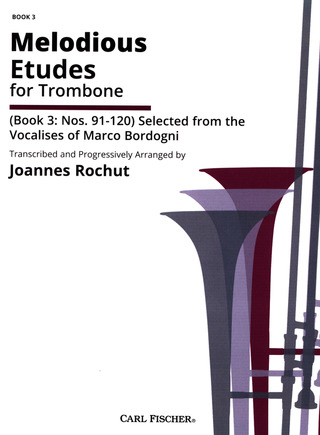 Melodious Etudes - Based On Borogni's Vocalises Band 3 (ROCHUT JOANNES)
