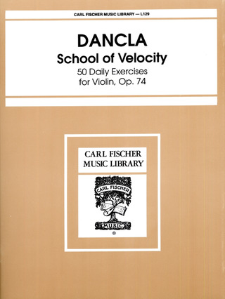 School Of Velocity - 50 Daily Exercises Op. 74