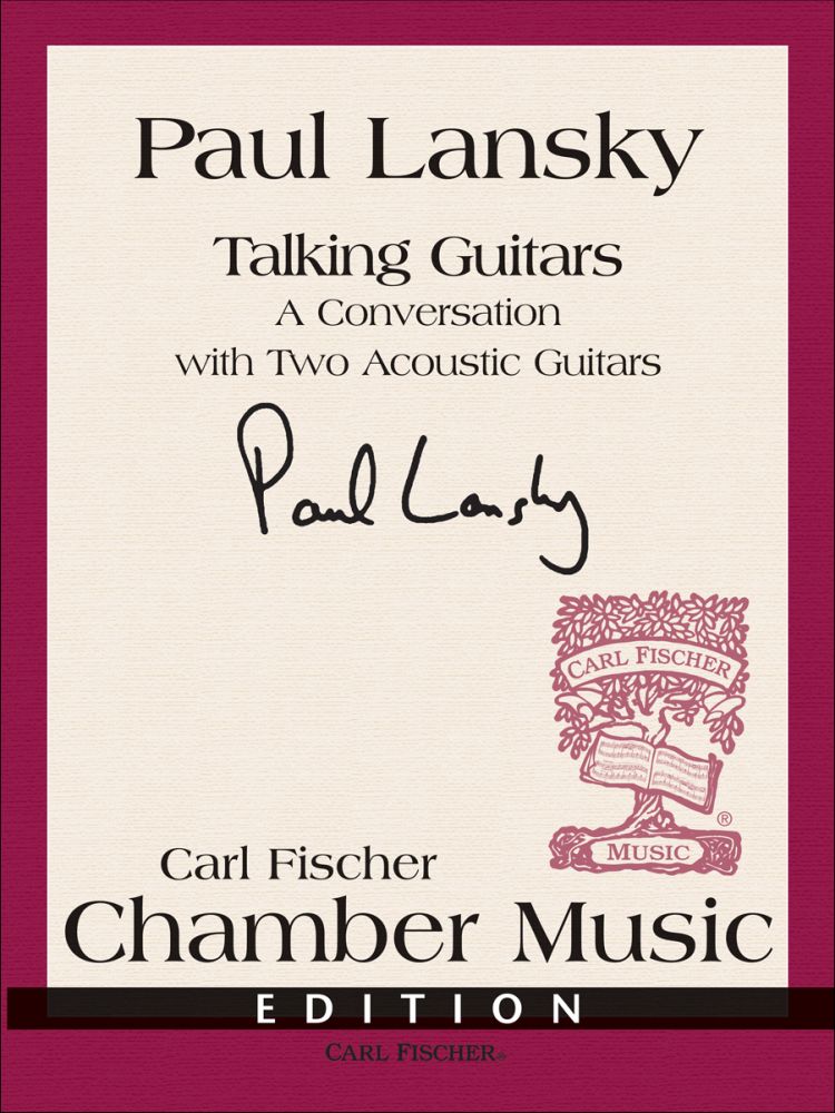 Talking Guitars For Two Guitars (LANSKY PAUL)