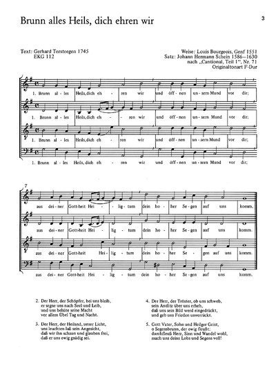 Geistliche Chormusik Zum Sonntag Trinitatis