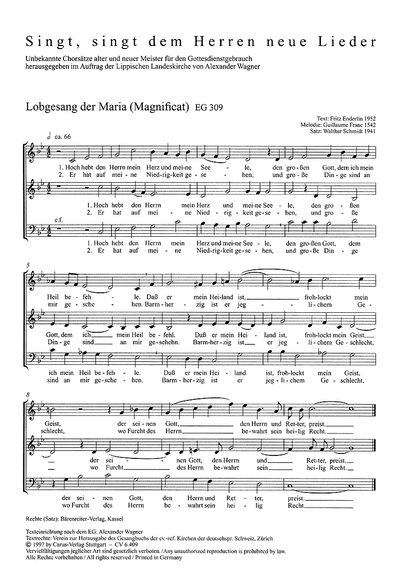 Jambe De Fer - Jeune: Lobgesang Der Maria (Magnificat) (JAMBE DE FER PHILIBERT / JEUNE CLAUDE LE)